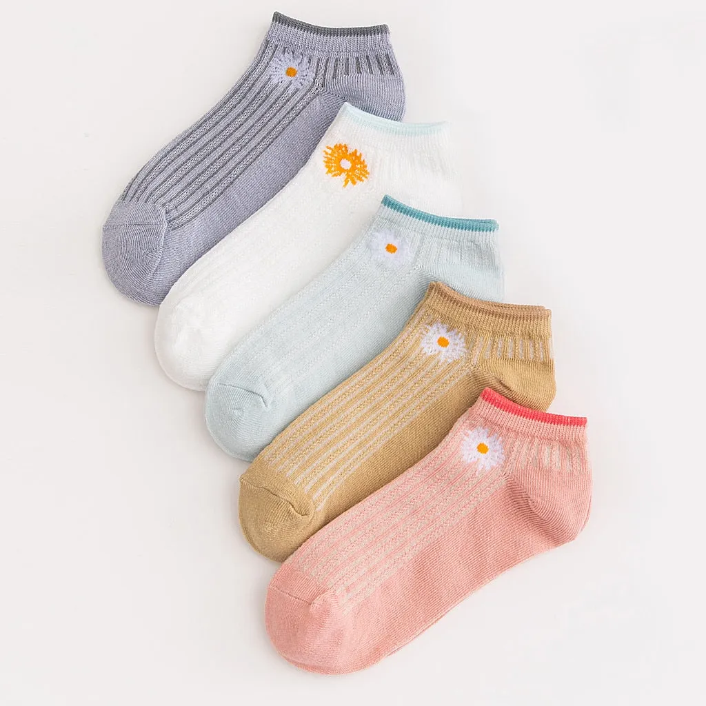 Low Tube Retro Style Socks