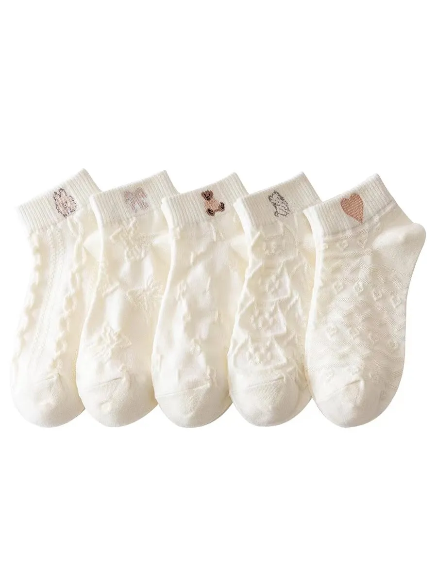 Low Tube Retro Style Socks
