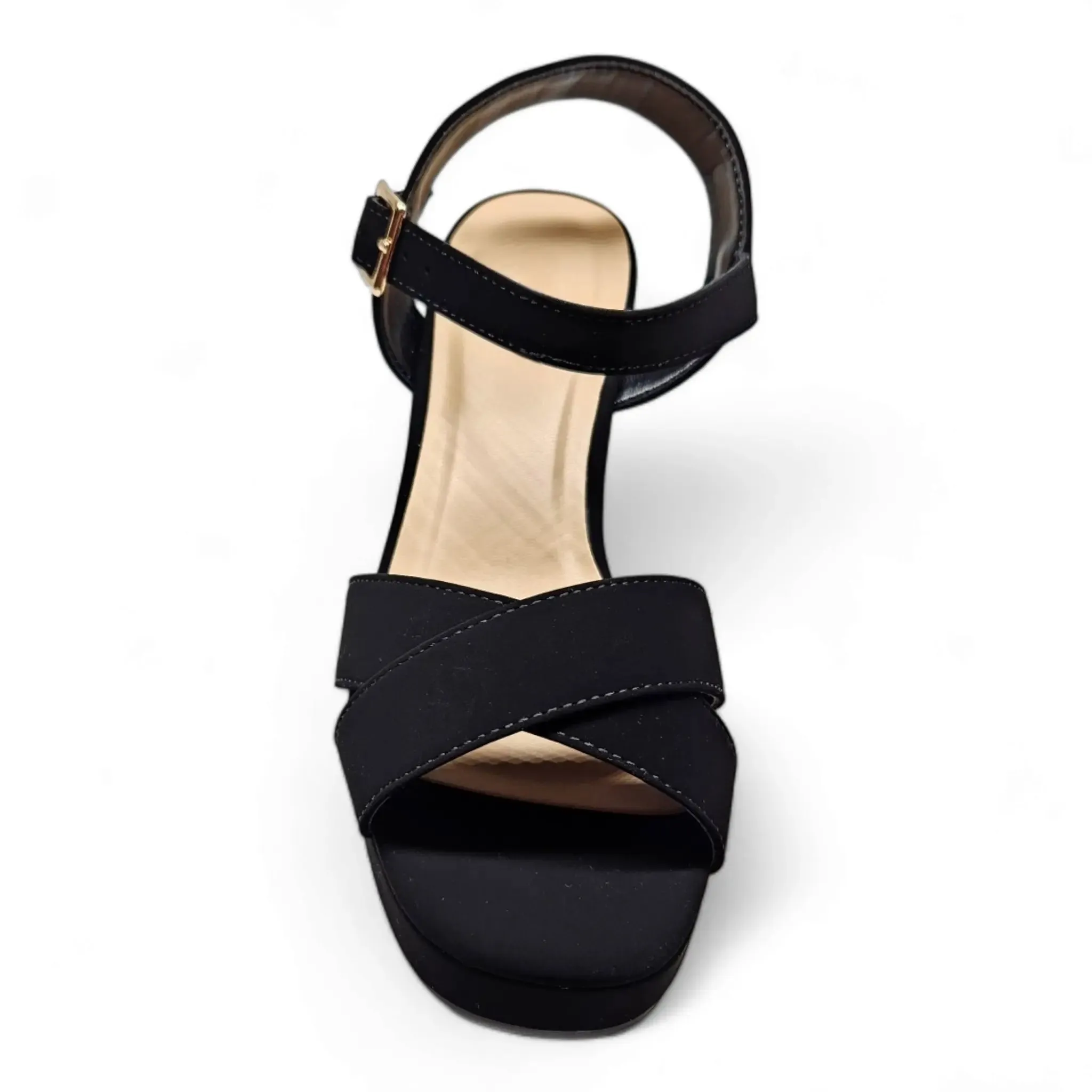 Manner Platform Ankle Strap Sandals