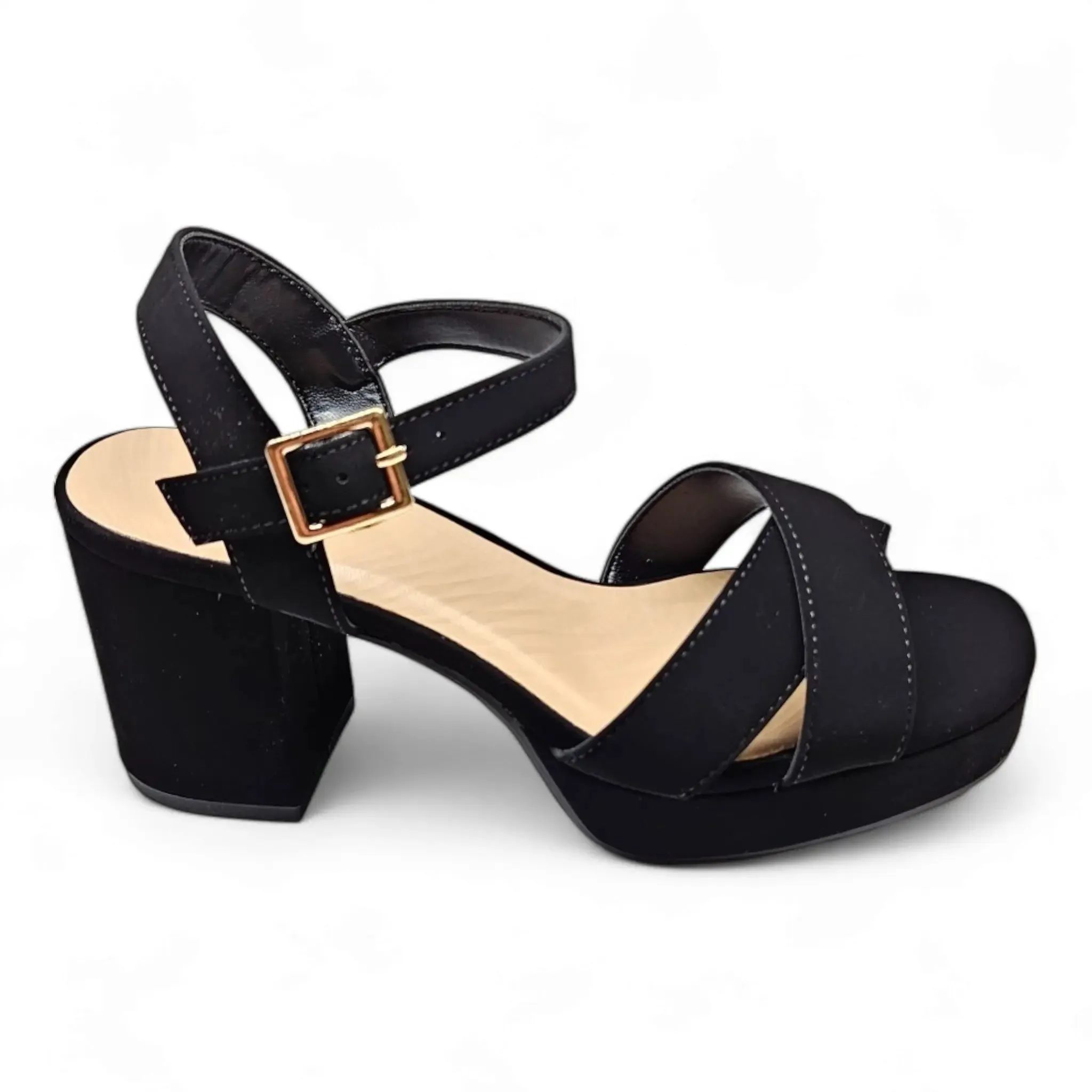 Manner Platform Ankle Strap Sandals