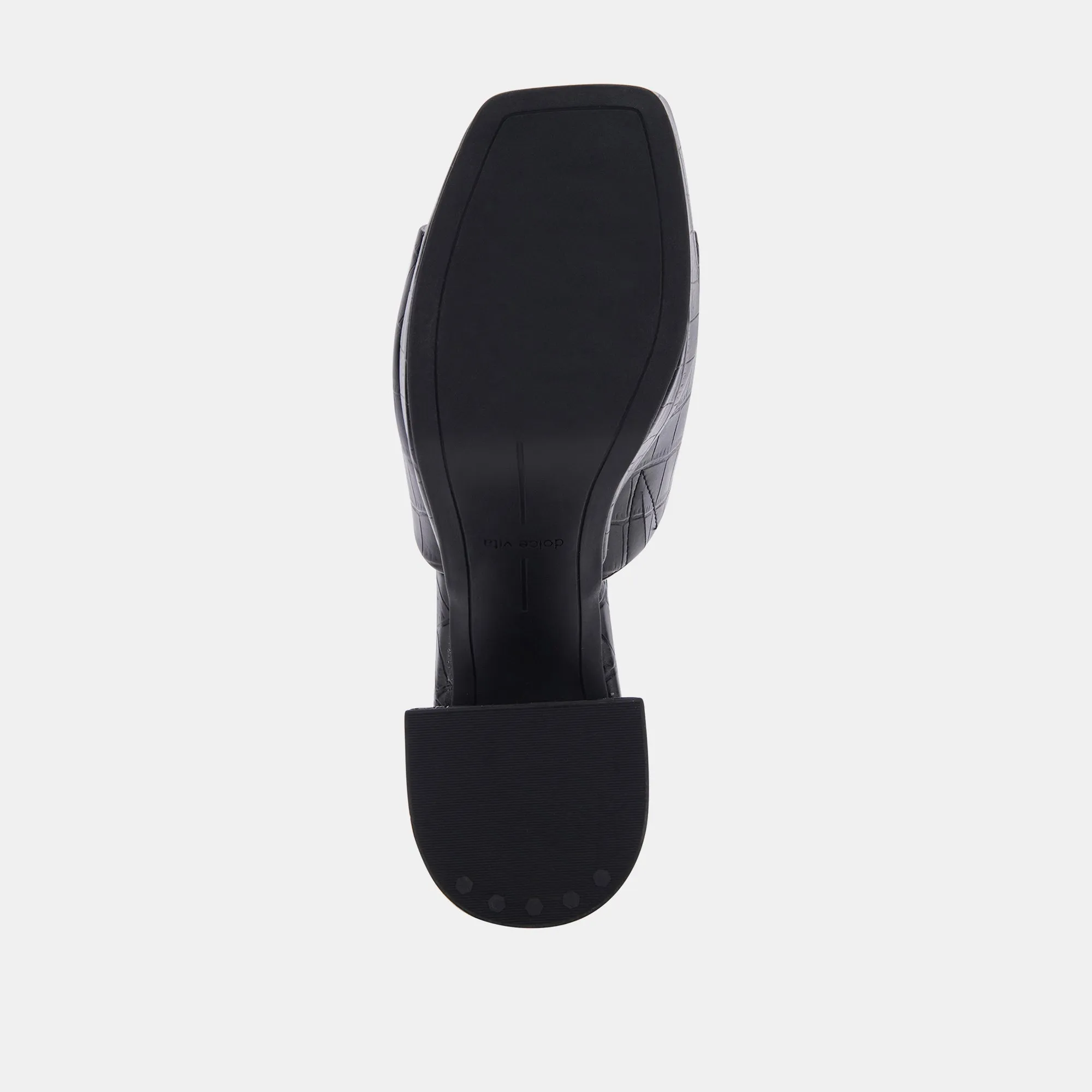 MARSHA HEELS NOIR EMBOSSED STELLA