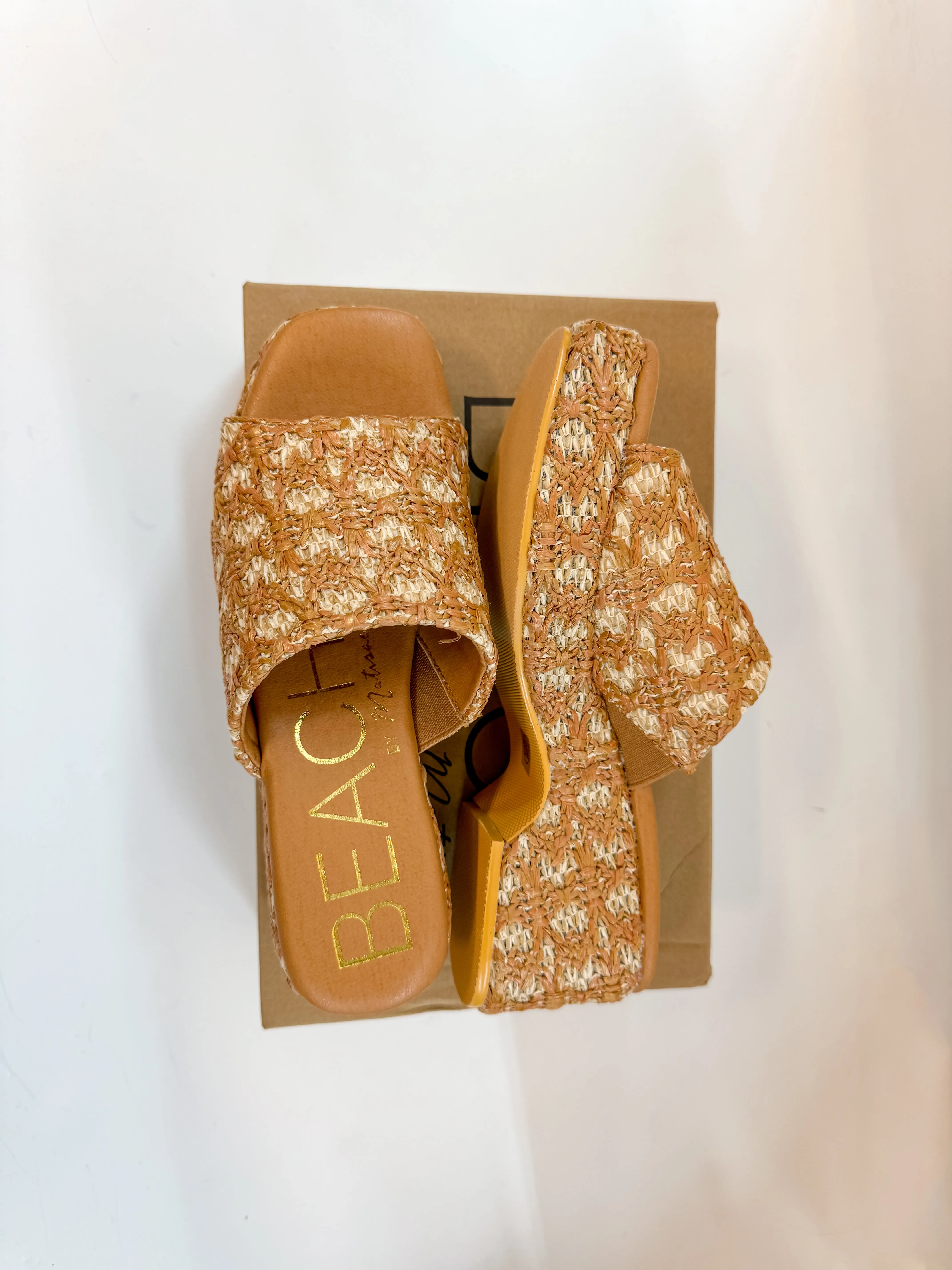 Matisse | Cruz Multi-Color Platform Sandal in Tan