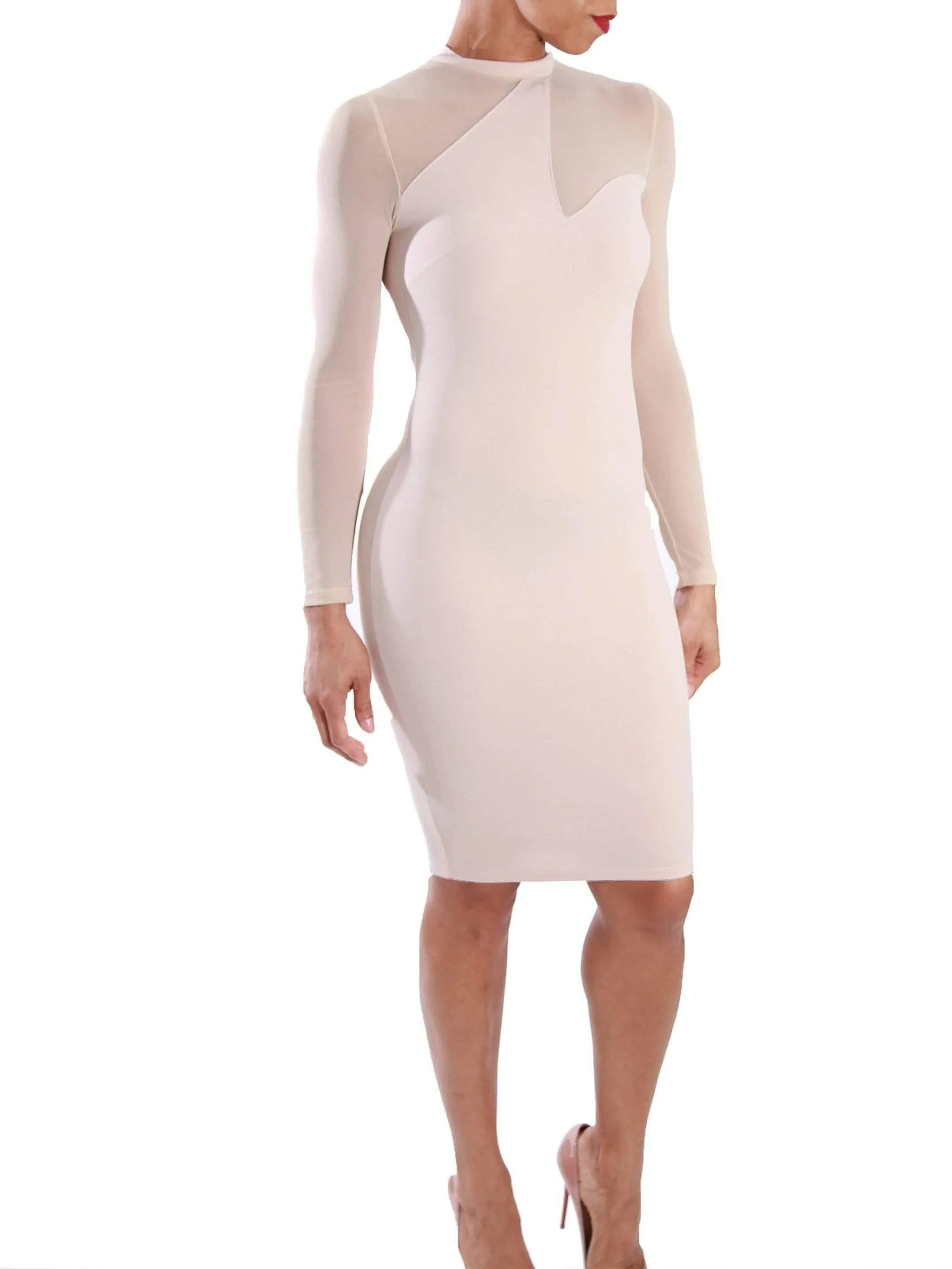 Mesh Is More | Bodycon Dress