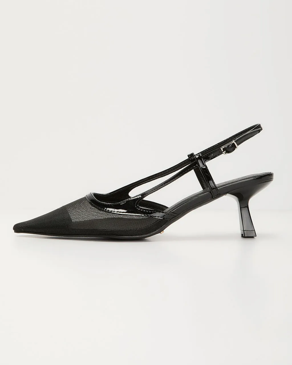 Moira Mesh Slingback Kitten Heel