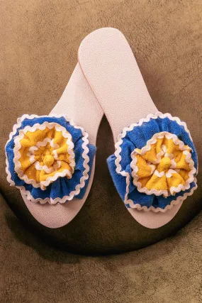 Multicolor 100% Cotton Slippers