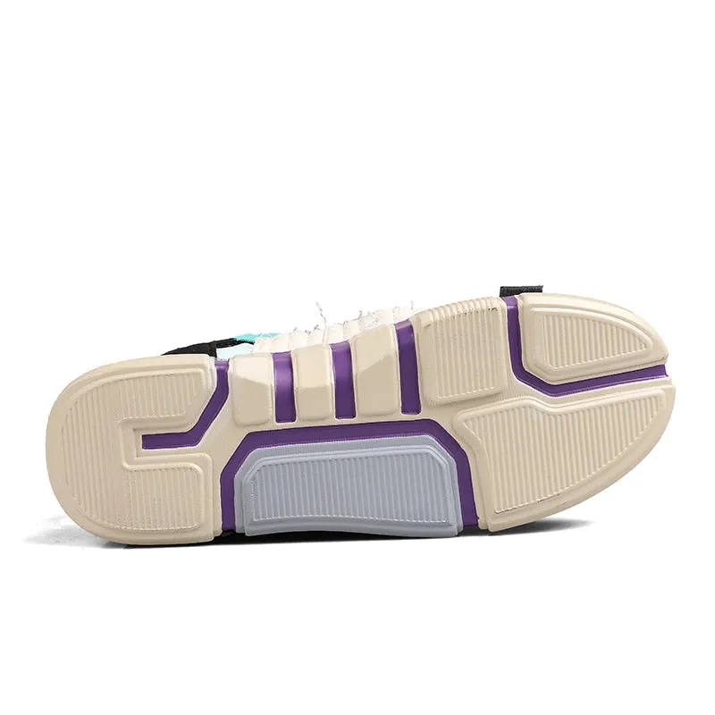 Multicolor Low Top Stylish Running Shoes