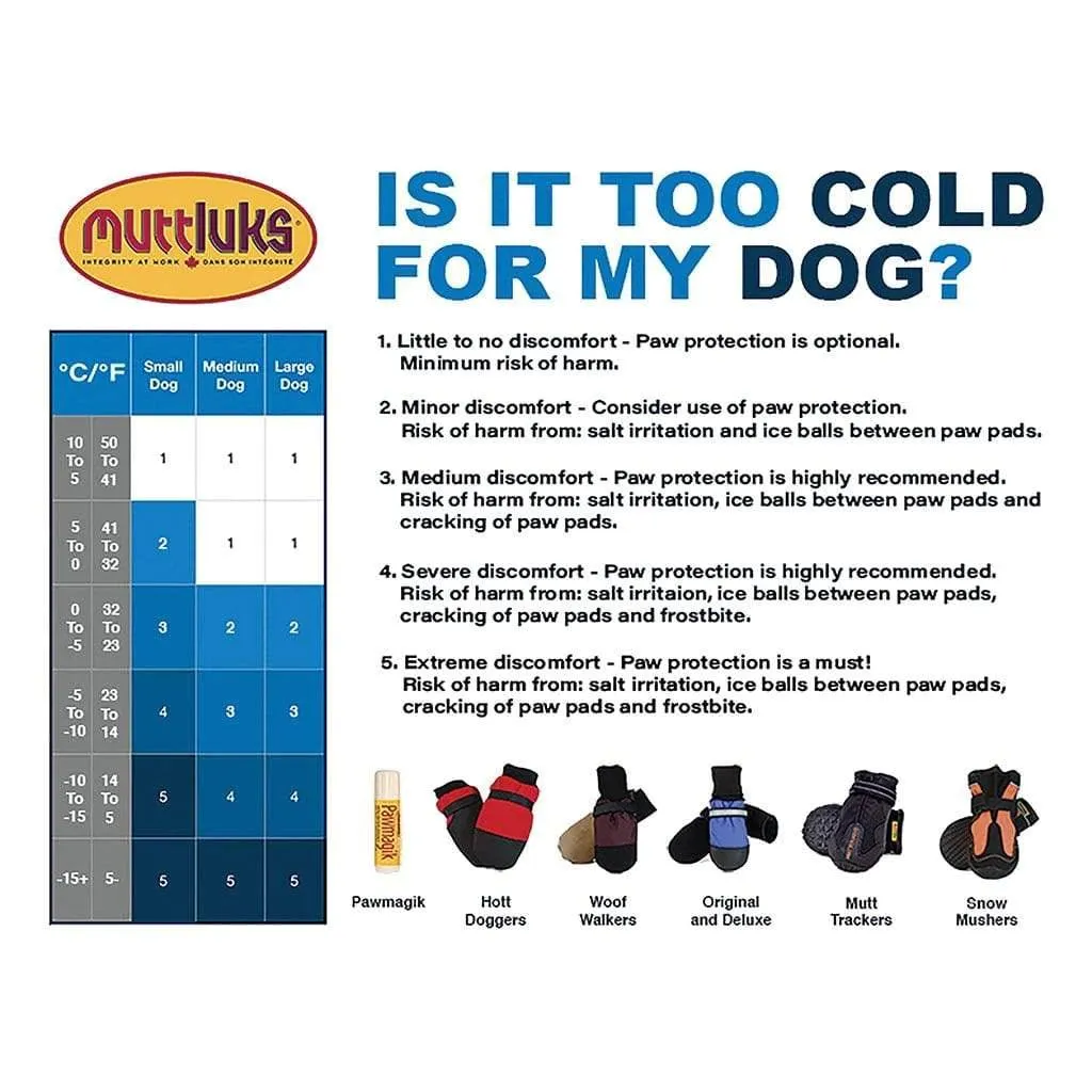 Muttluks Fleece Lined Dog Boots