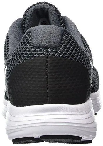 Nike Revolution 3 Running Shoe Dark Grey/White/Black 8 BM Us