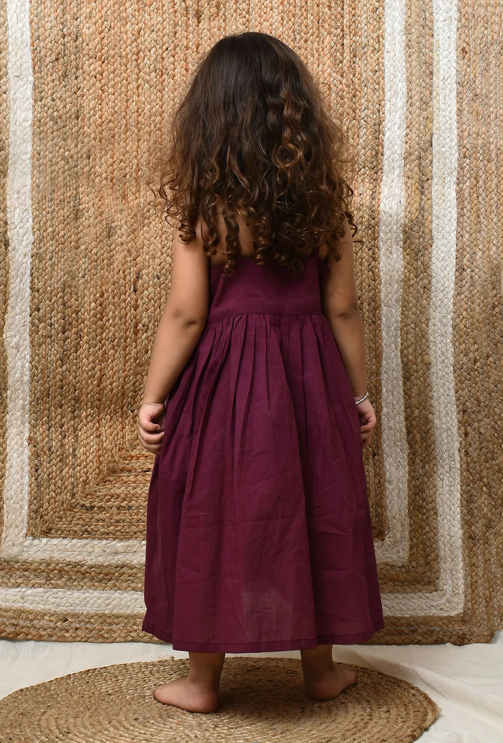 Purple Mul Mul Dress