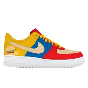 "Burger" Nike Air Force 1 Low Shoes