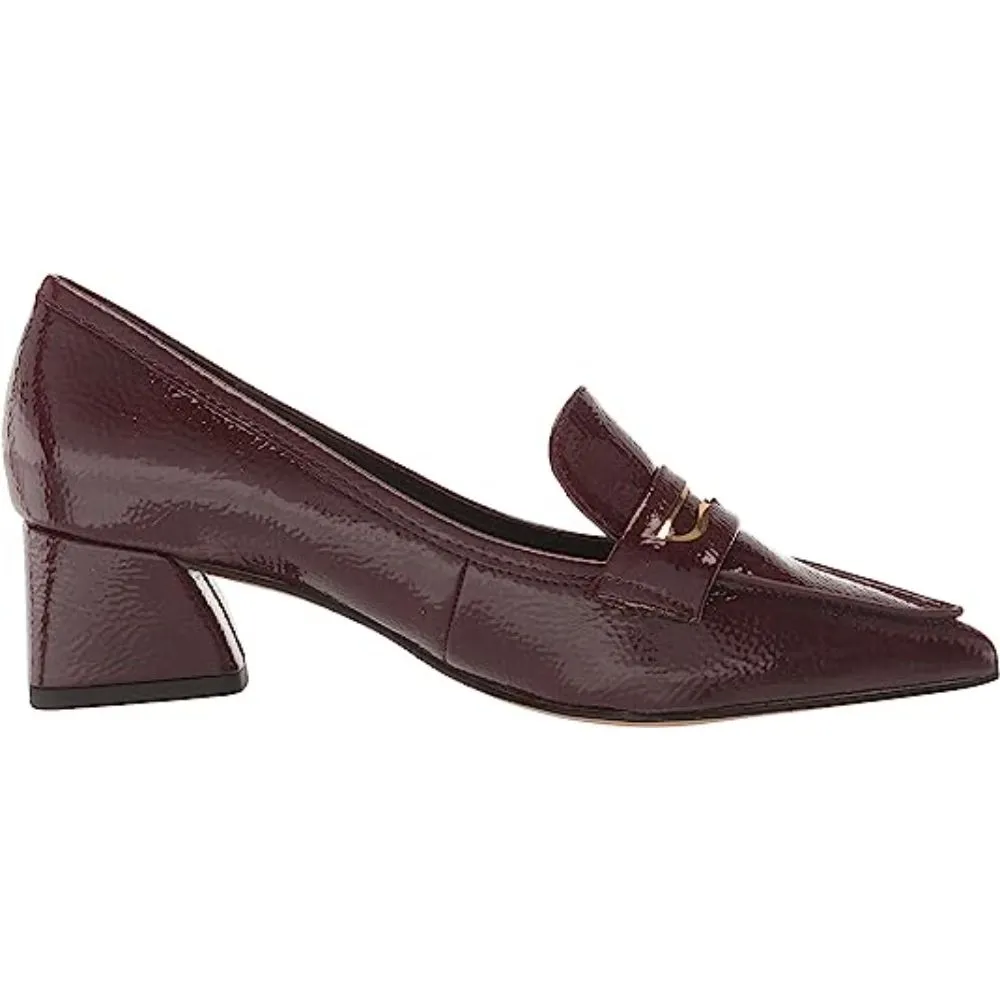 Remi Burgundy Patent Franco Sarto Pumps