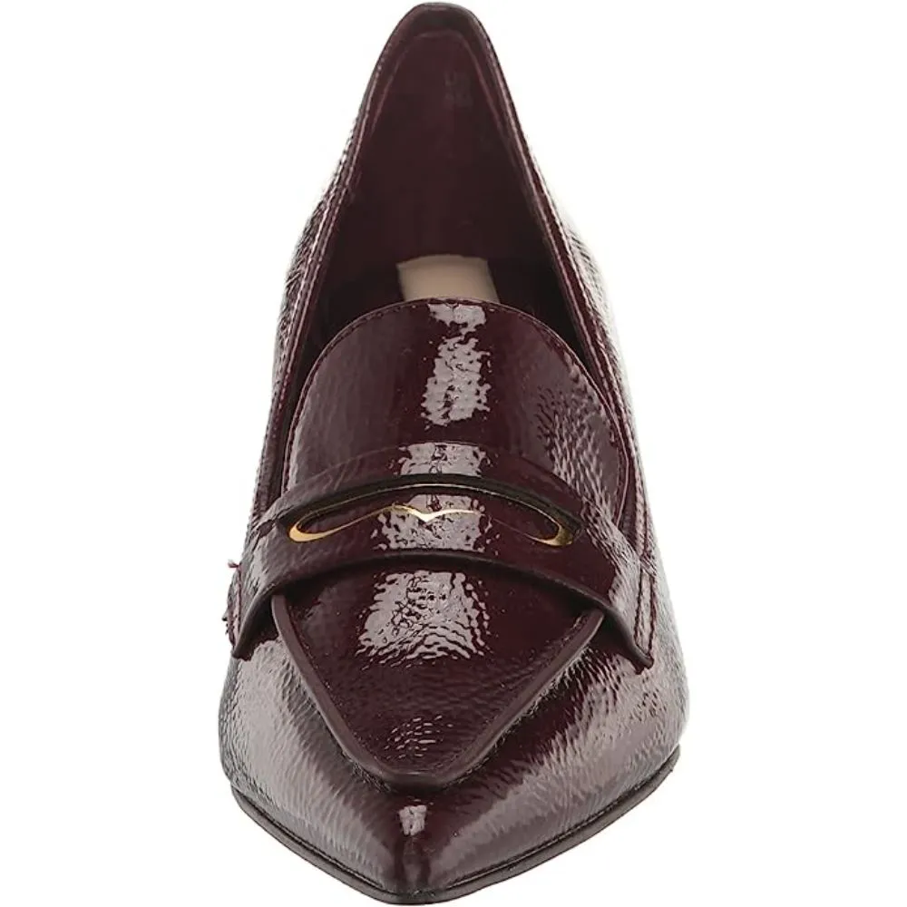Remi Burgundy Patent Franco Sarto Pumps