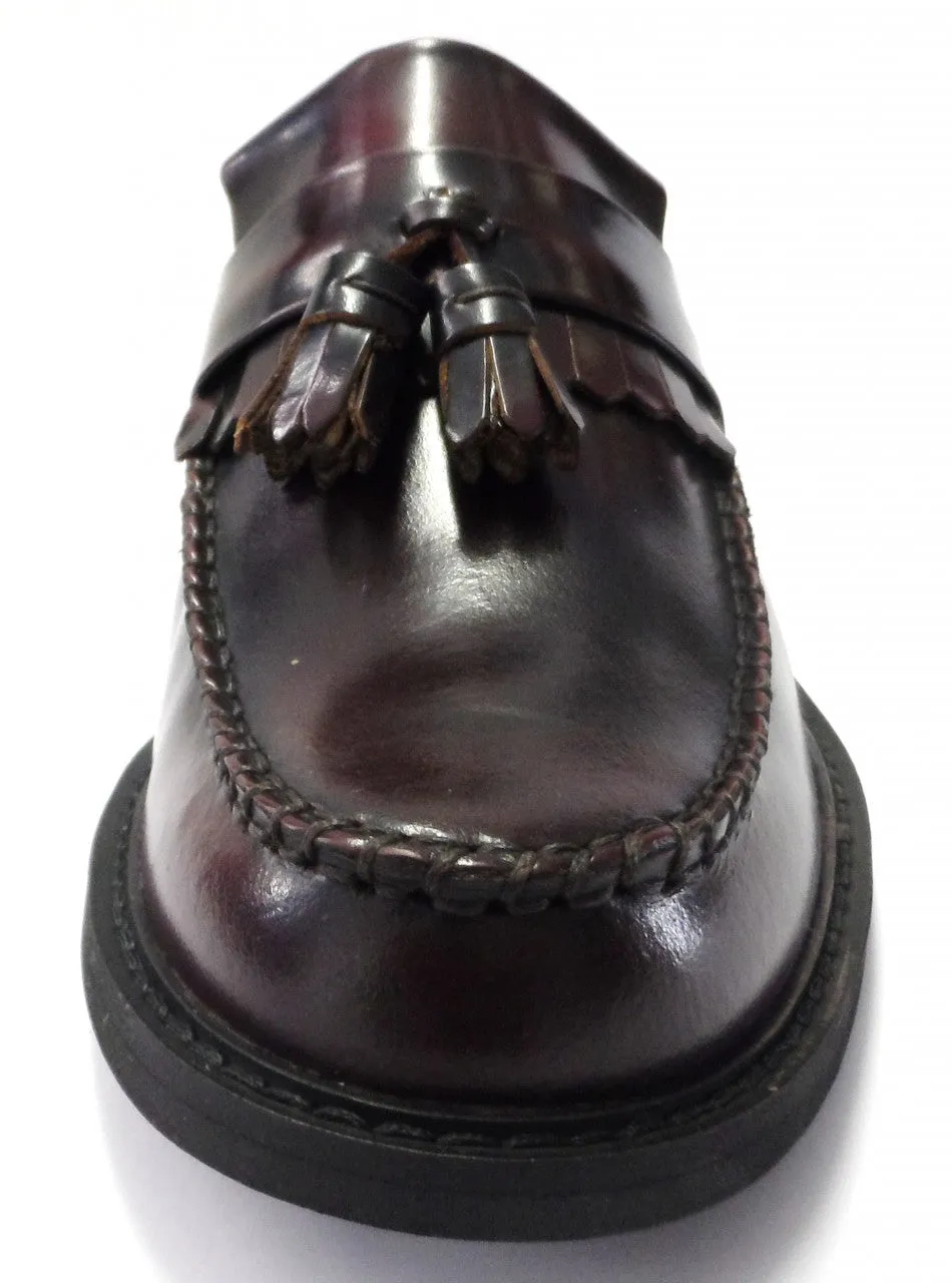 Roamers Classic Oxblood Retro,Ska,Northern Soul RUDE BOY Tassel Loafers