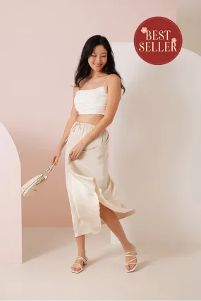 Rosalie Heels in Warm Cream