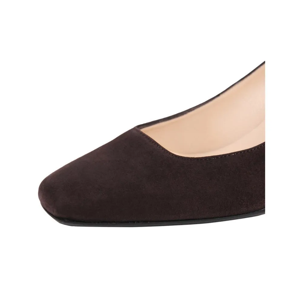 Tender Brown Suede Jon Josef Pumps