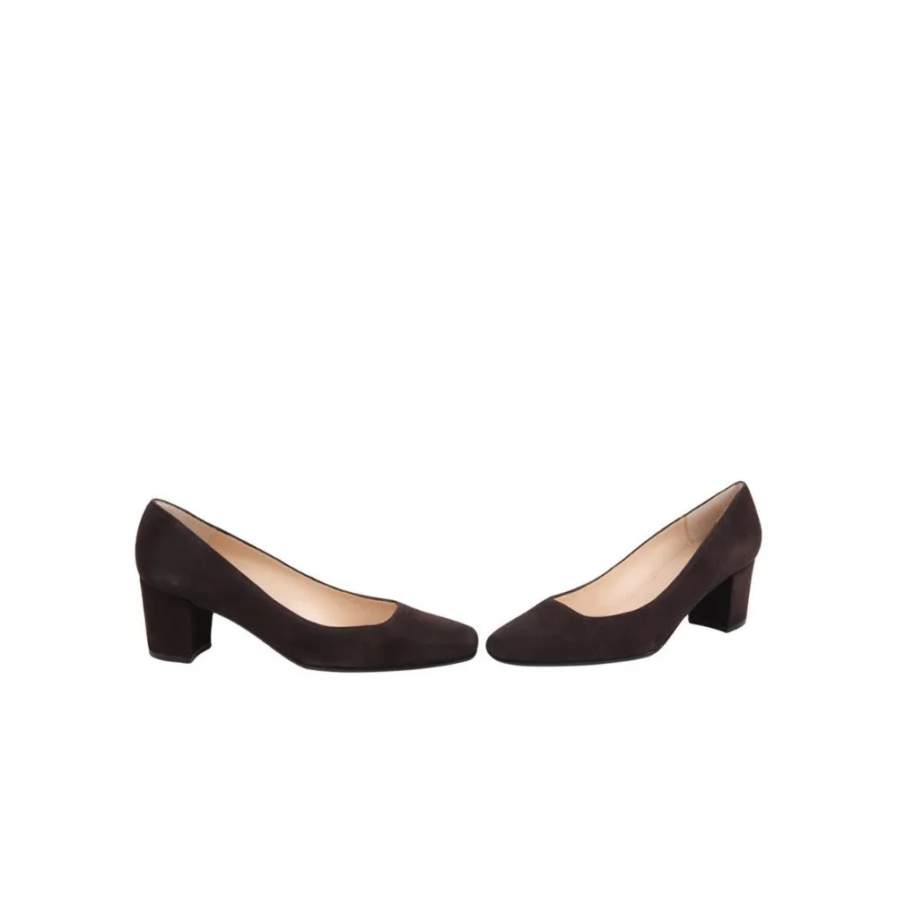 Tender Brown Suede Jon Josef Pumps