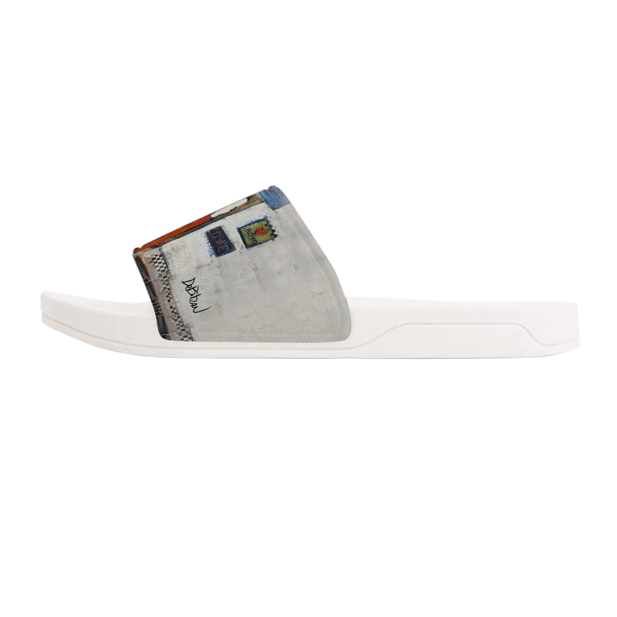 The real deal  Slide Sandals - White