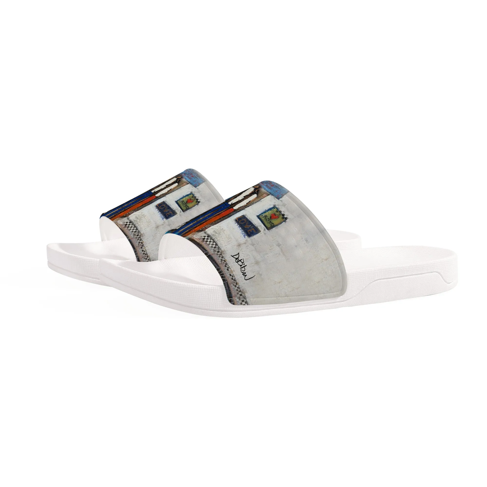 The real deal  Slide Sandals - White