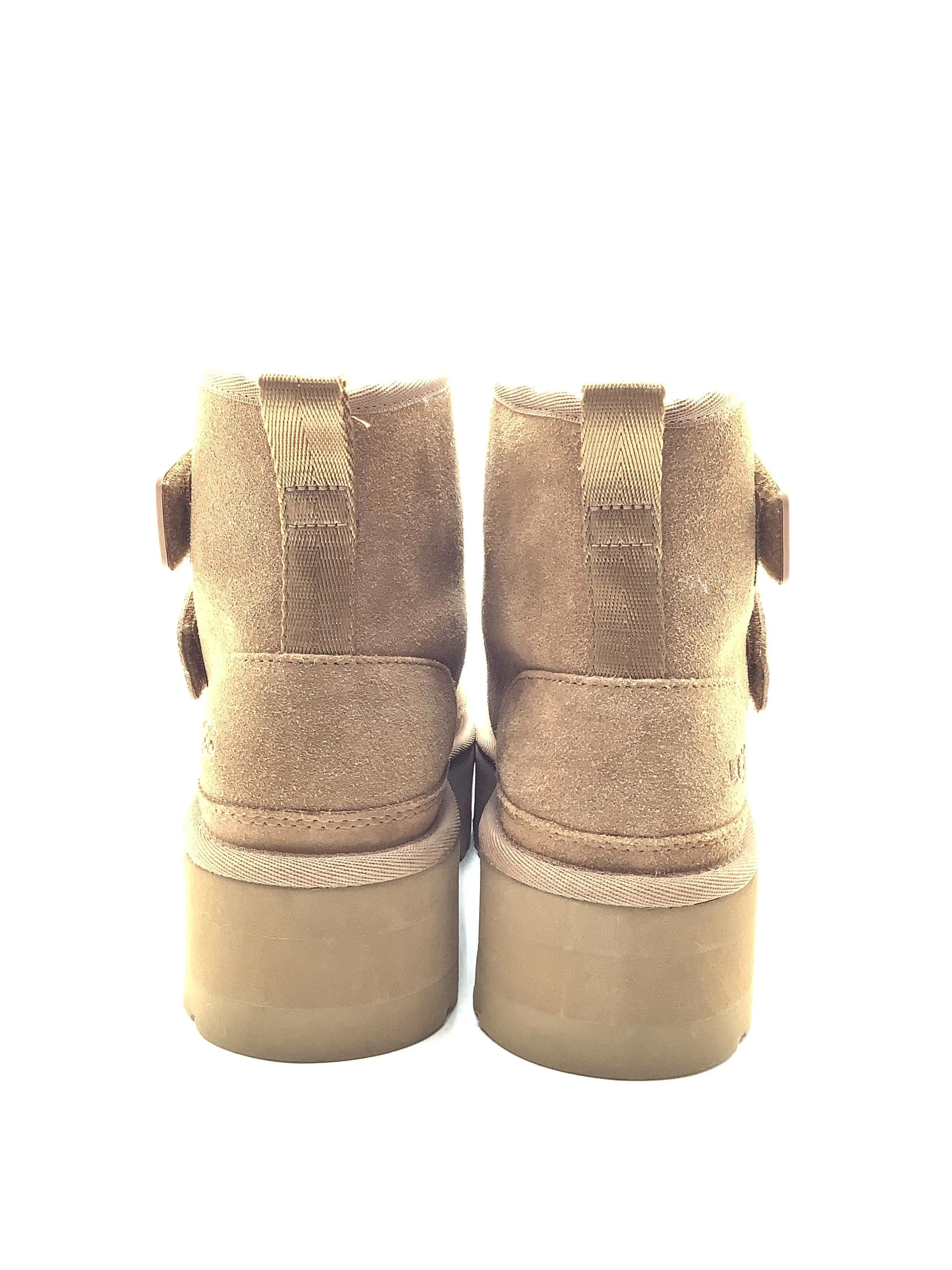 UGG Women's Neumal Platform Ankle Boot Chestnut Size: 7