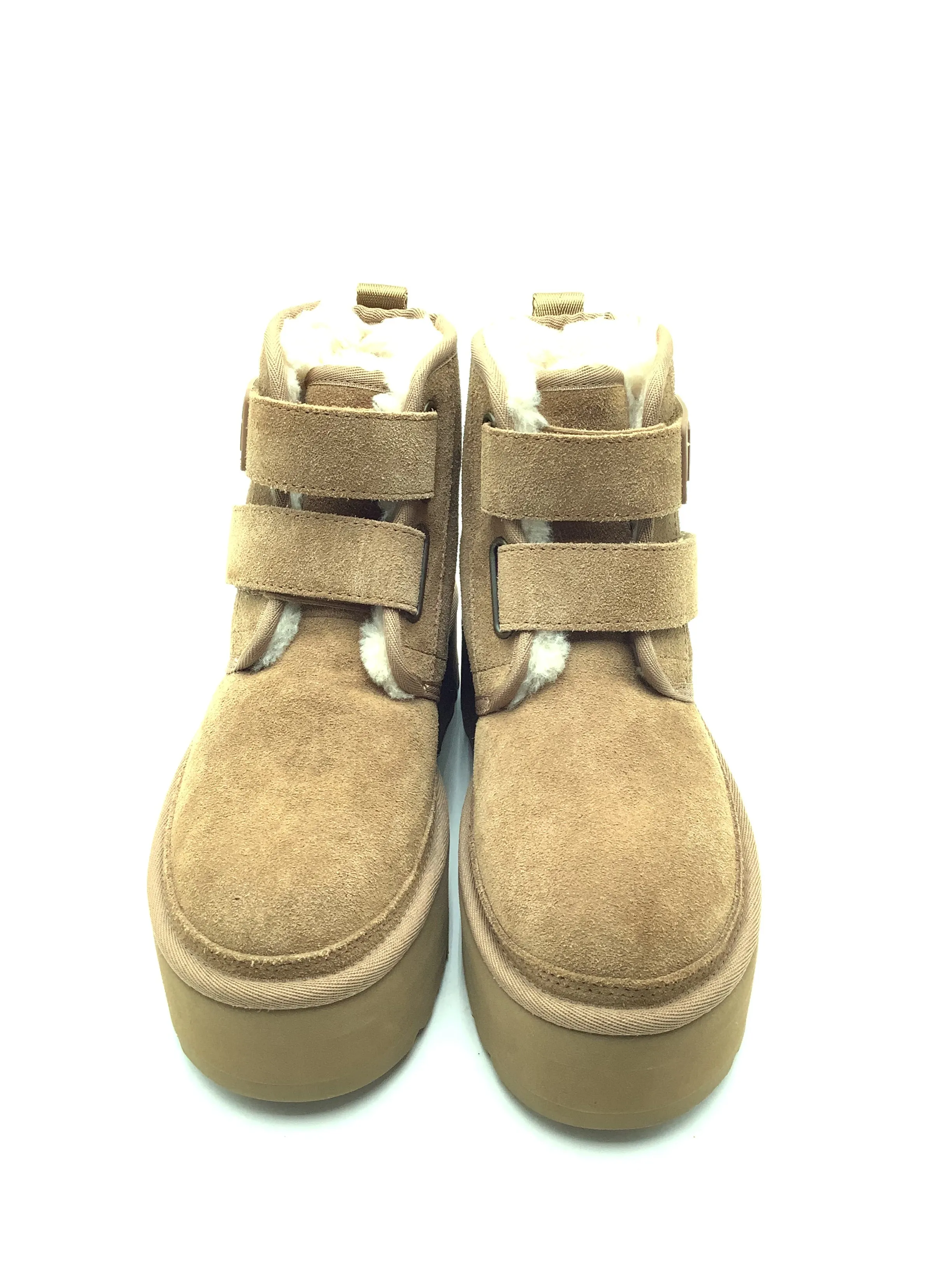 UGG Women's Neumal Platform Ankle Boot Chestnut Size: 7