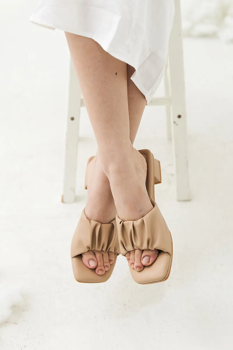 Willette Cloud Heels in Nude