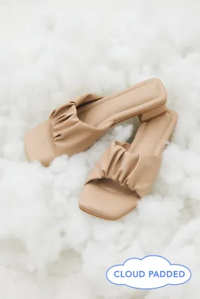 Willette Cloud Heels in Nude