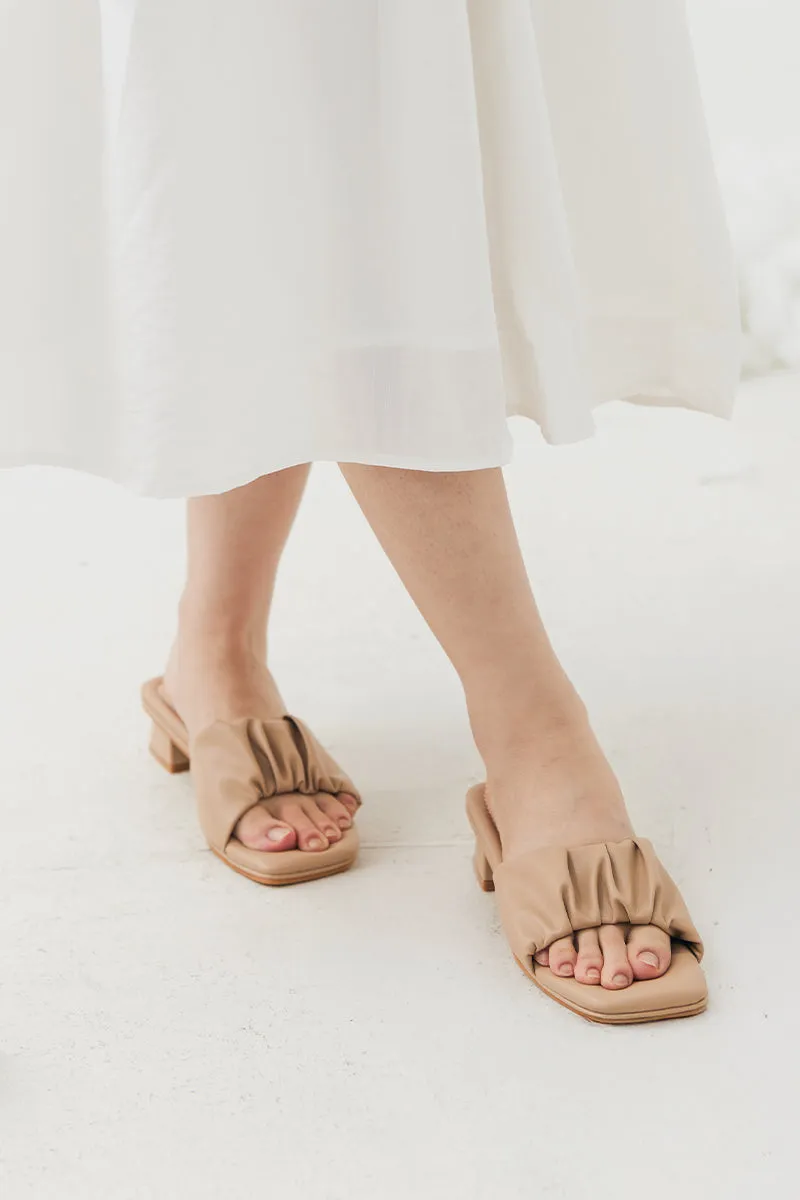 Willette Cloud Heels in Nude