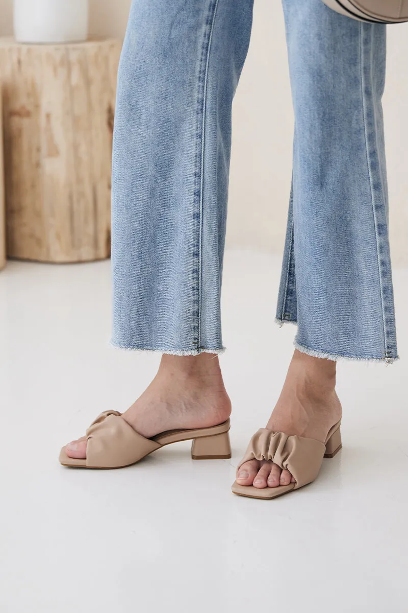 Willow Heels in Nude