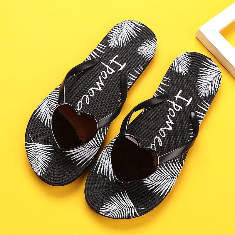 Women's Flat Slides for Summer Beachwear
