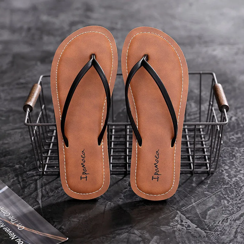Women's Flat Slides for Summer Beachwear
