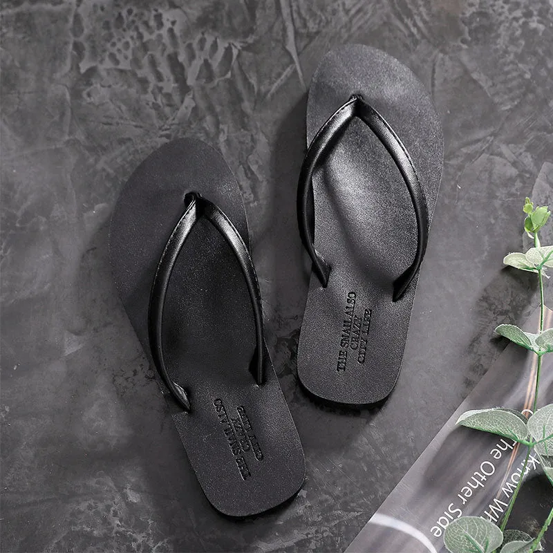 Women's Flat Slides for Summer Beachwear