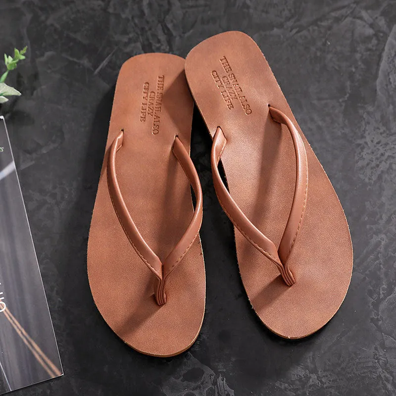 Women's Flat Slides for Summer Beachwear