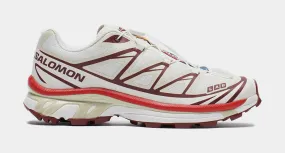 XT-6 Mens Running Shoes (Vanilla Ice/Green Haze/Fired Brick)