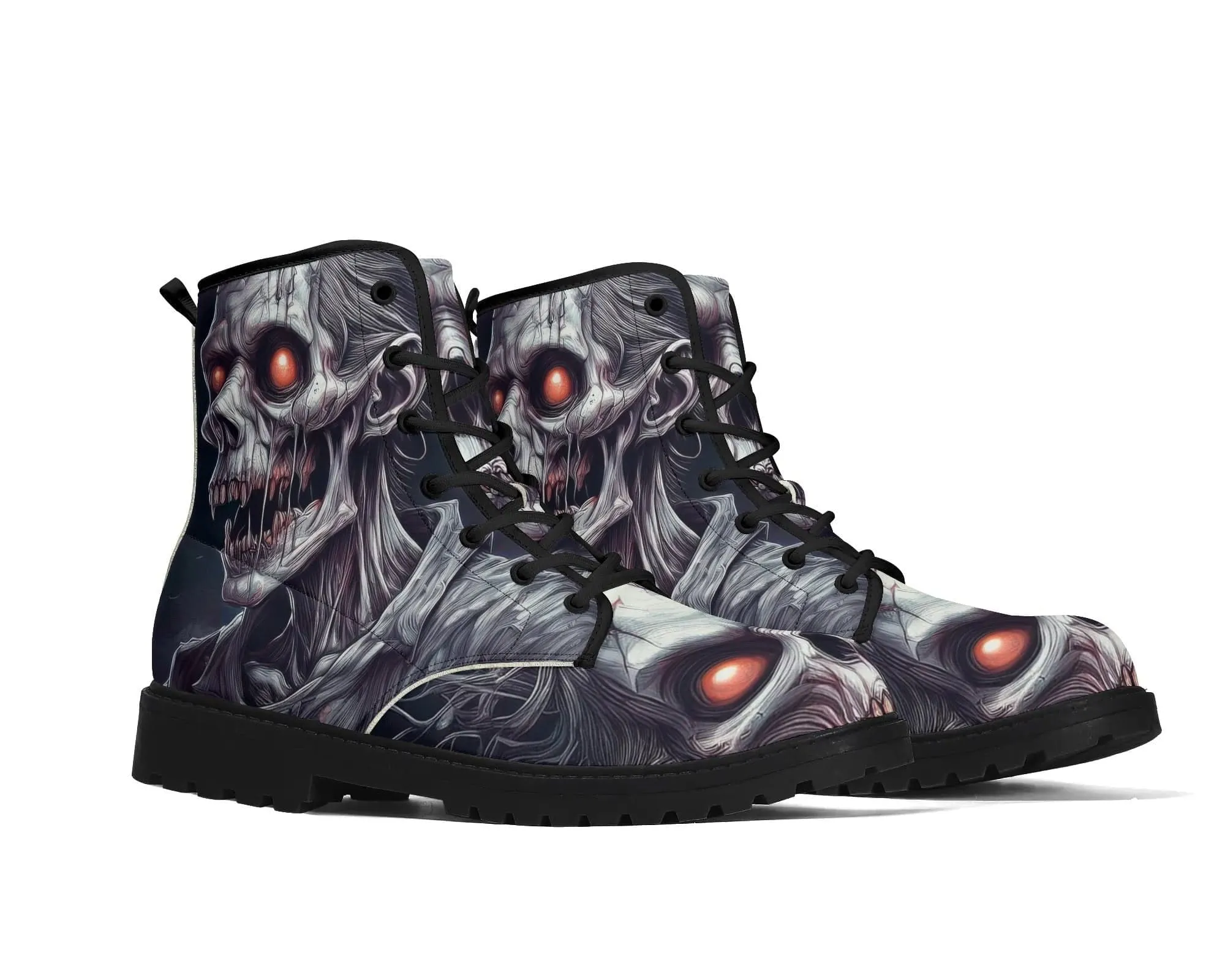 Zombie Stalker Leather Boots