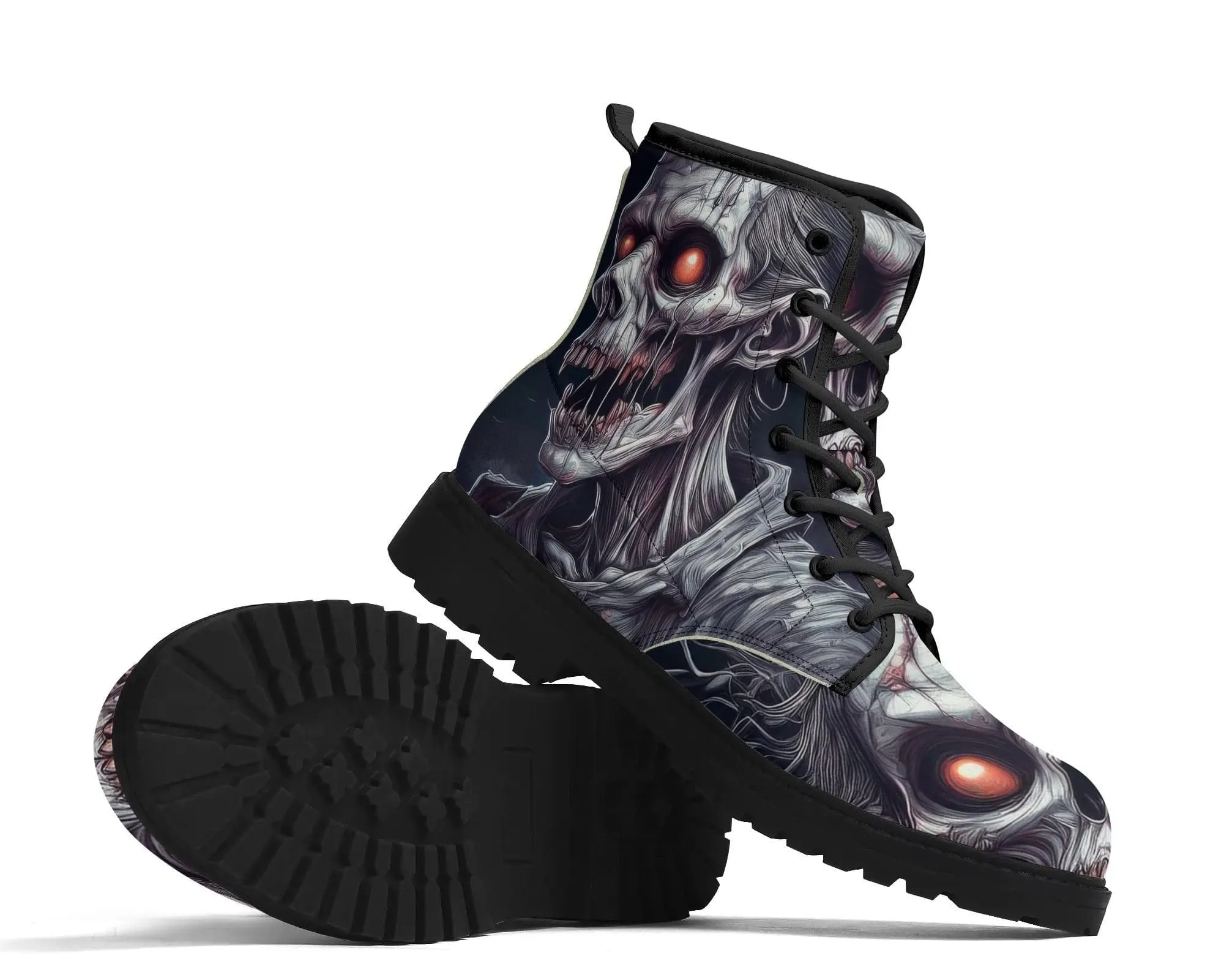Zombie Stalker Leather Boots